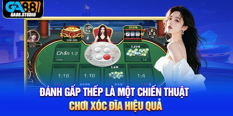 Xóc Đĩa - Trải Nghiệm Giải Trí Sống Động Top 1 Ga88 5 Đánh gấp thếp là một chiến thuật chơi xóc đĩa hiệu quả